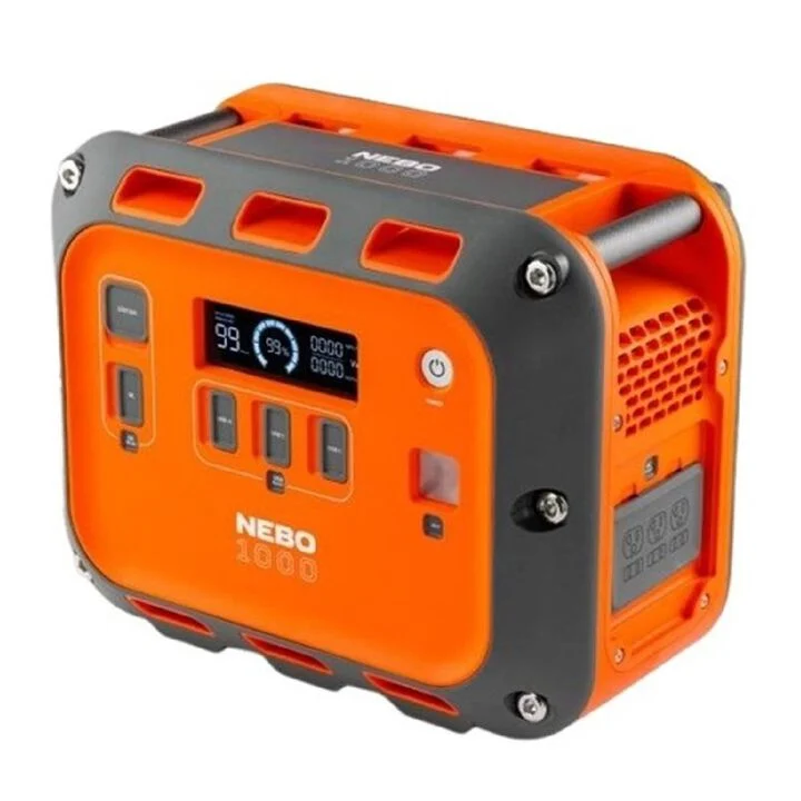 Nebo Intrepid 1000 Watt Lithium-Ion Battery Solar Portable Power Station