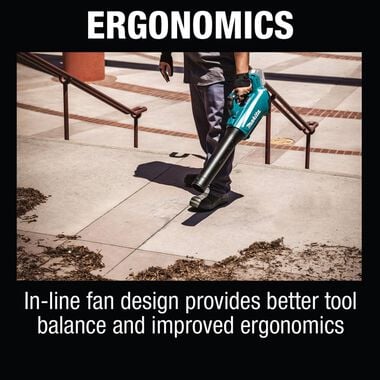 Makita 18V LXT Lithium-Ion Brushless Cordless Blower (Bare Tool), large image number 6