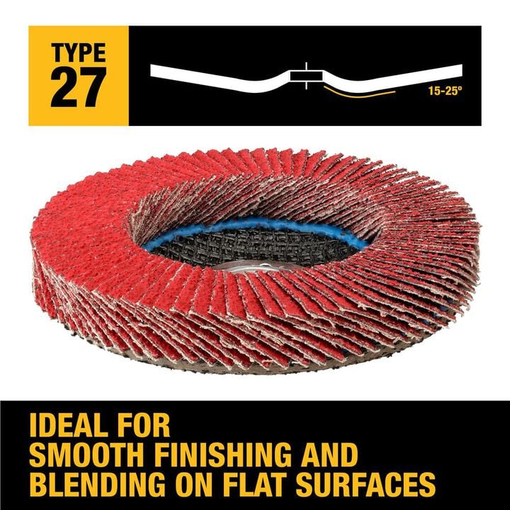 DEWALT XP Ceramic Ultra Performance Jumbo Flap Disc, large image number 2