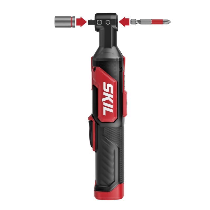 SKIL PWR CORE GO Dual Drive Ratchet Wrench with 10 Piece Bit Set, large image number 4