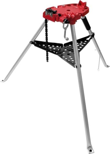 Reed Mfg Tripod Pipe Vise For Plastic with Aluminum Legs R450PAL (04456)