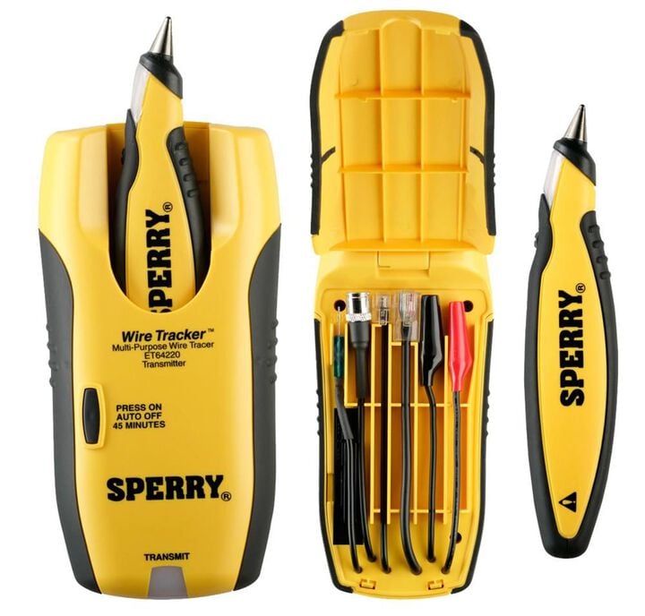 Sperry Instruments Electrical Wire Tracker Tracer Coax CAT 5 Speaker and Phone
