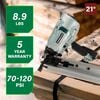 Metabo HPT 3-1/2in Plastic Collated Framing Nailer, small image number 2