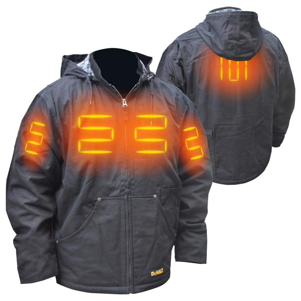 Dewalt heated jacket with new arrivals hood
