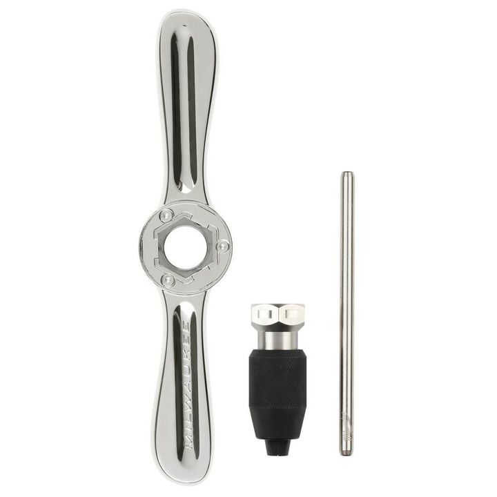 Milwaukee Hex-LOK 2-in-1 Tap and Die Threading Handle & Tap Collet
