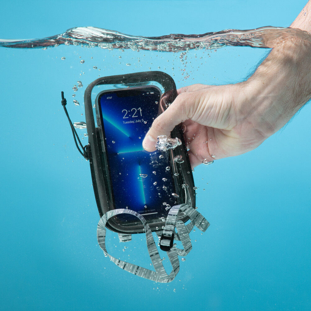 Nite Ize RunOff Waterproof Phone Case Charcoal, large image number 10