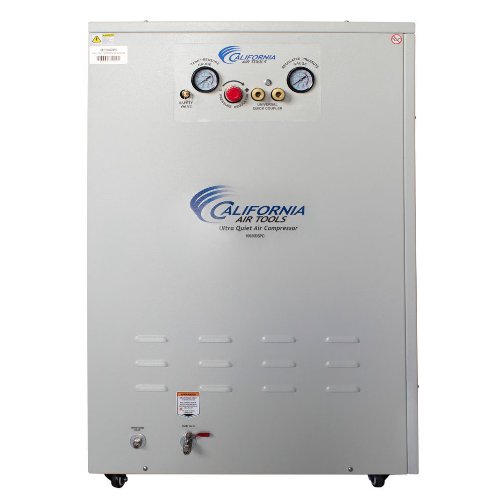 California Air Tools 2 HP 10-Gallon Compressor with Dryer Cabinet, large image number 2