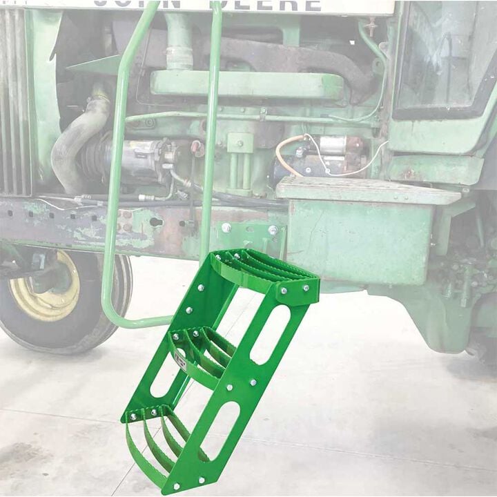 K&M Manufacturing LH 3-Step Kit for John Deere Tractors Green, large image number 5