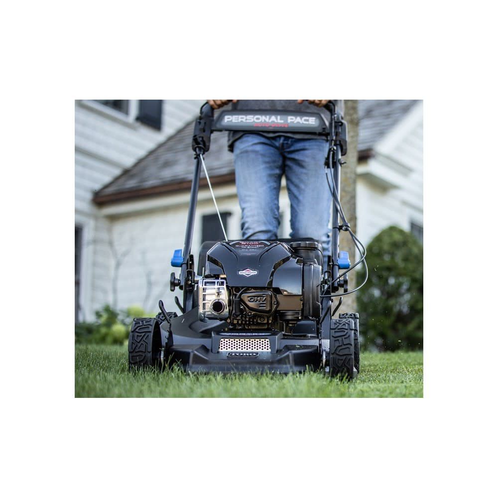Toro super recycler smartstow 163cc personal pace lawn mower 21386 outlet