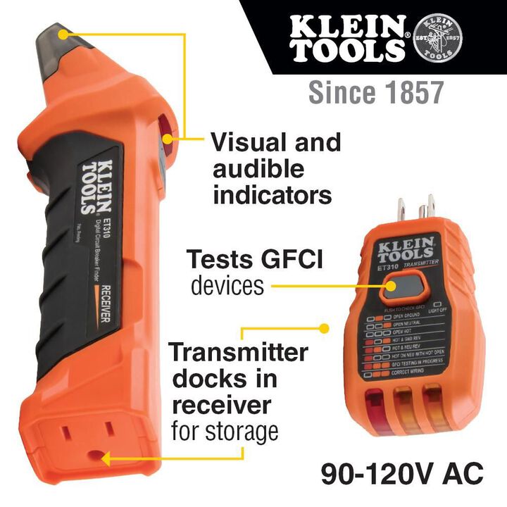 Klein Tools Home Tester Kit, 4 Pieces, large image number 3