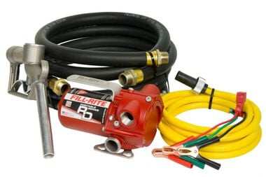 Fill-Rite 12 Volt DC 8 gpm Pump with Hose and Manual Nozzle