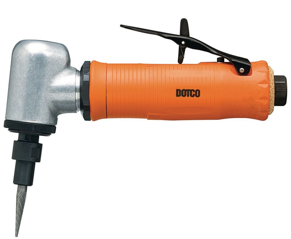 Cleco Dotco Right Angle Die Grinder 20000 RPM 0.3 HP 1/4' Collet Rear Exhuast, large image number 1