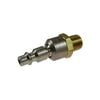 Coilhose Brass/Steel Industrial Ball Swivel Connector, 1/4in MPT, small image number 1