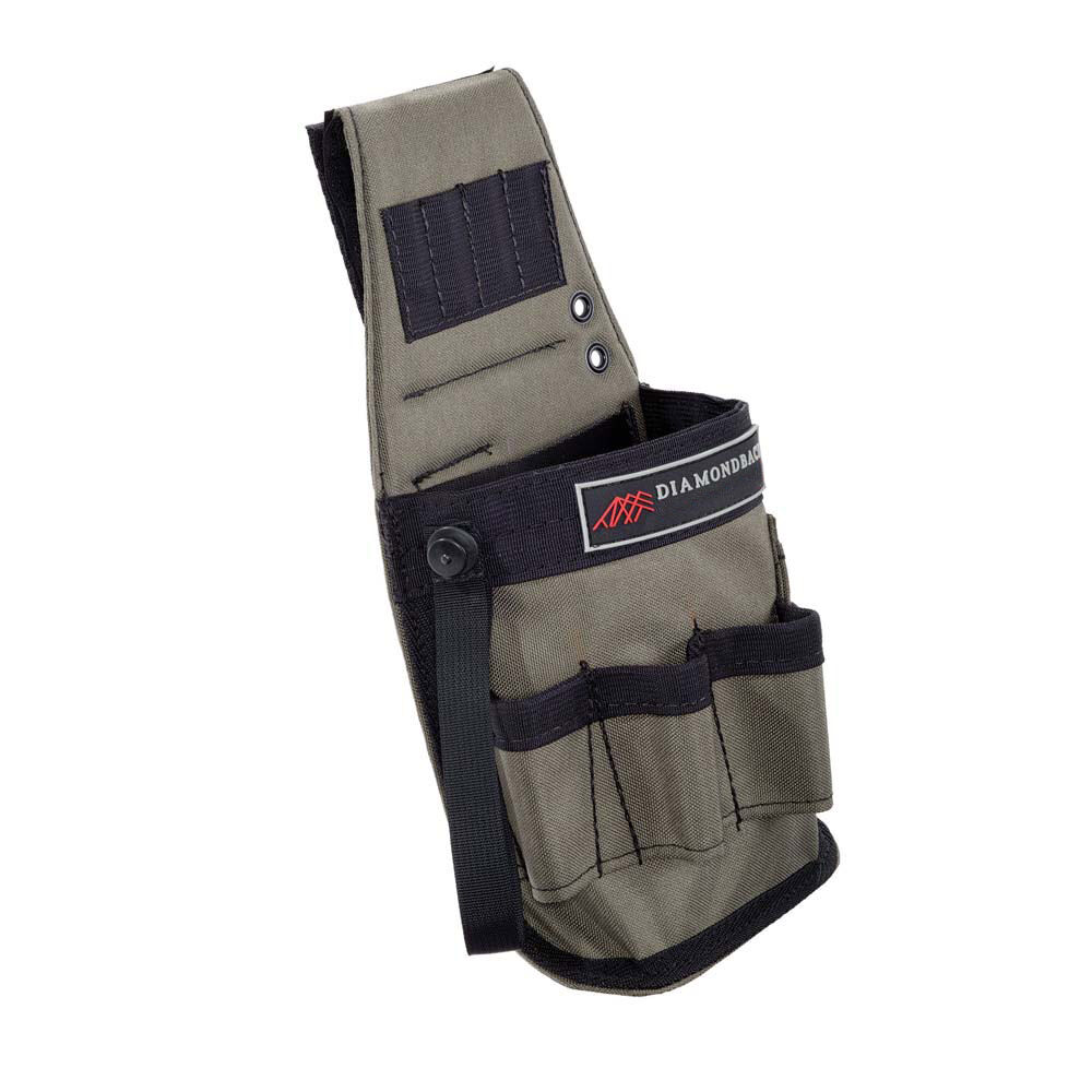 Diamond bag tool belt clearance