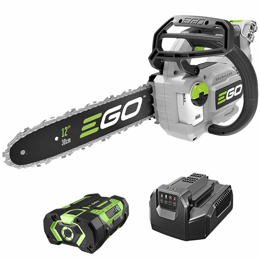 EGO POWER 12 Inch Compact Chainsaw 2.5 Ah Kit - CS1201