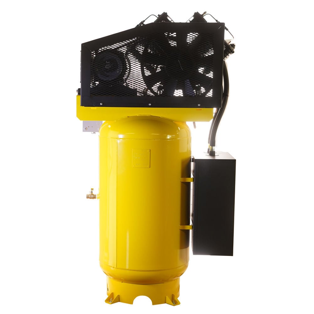 EMAX 230V 7.5HP 1PH 80 Gallon Vertical Air Compressor with Radiator, large image number 5