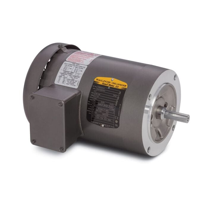 Baldor-Reliance 1HP 1760RPM 3PH 60HZ 56C TEFC Electric Motor