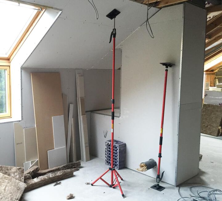 Fastcap 57 Inch to 12 Ft 3rd Hand HD Contractor Support Pole Kit with Storage Bag and Dust Barrier Accessories, large image number 8