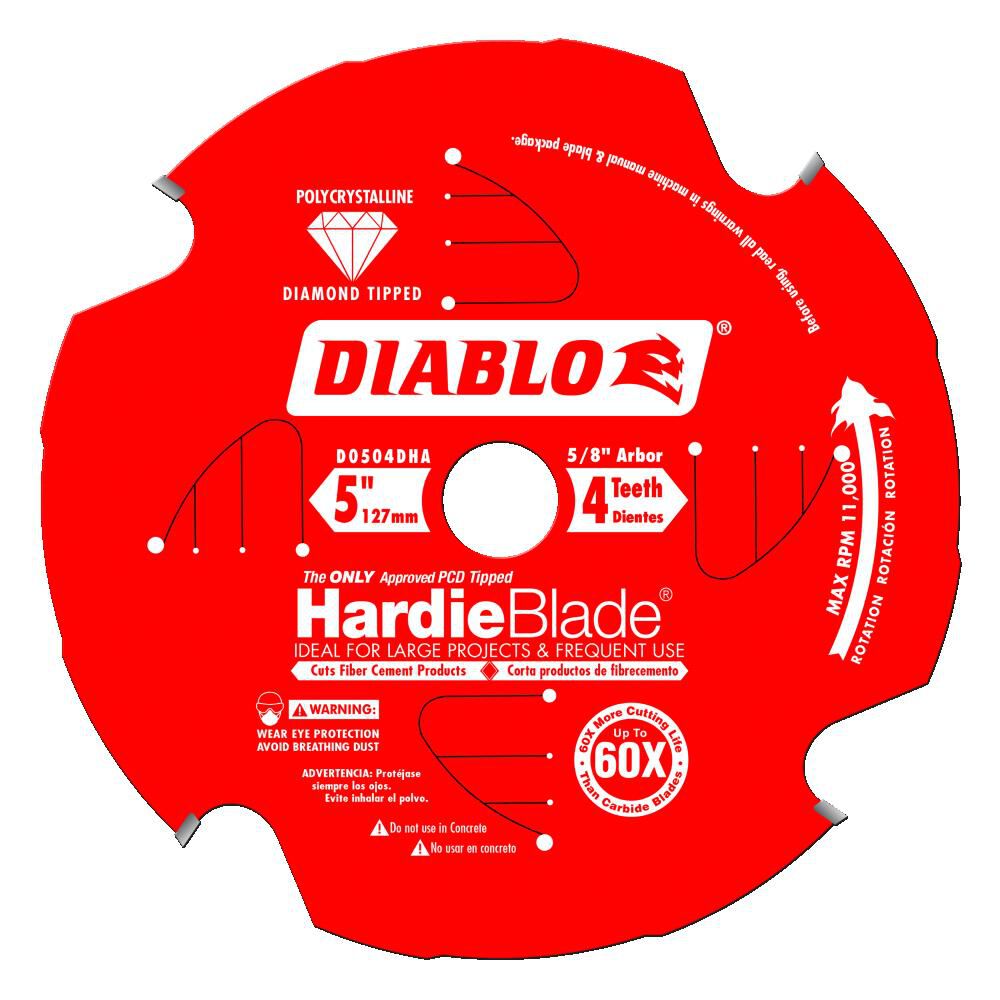 Diablo Tools Hardie Circular Saw PCD Fiber Cement Blade D0504DHAF950 Acme Tools