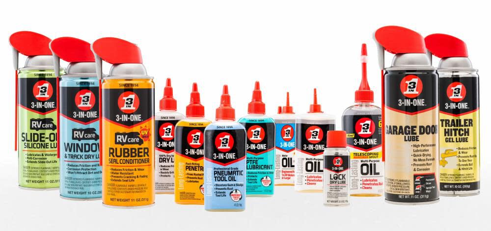 3-In-One Multi-Purpose Oil 8-oz Long-Lasting Lubricant 10038