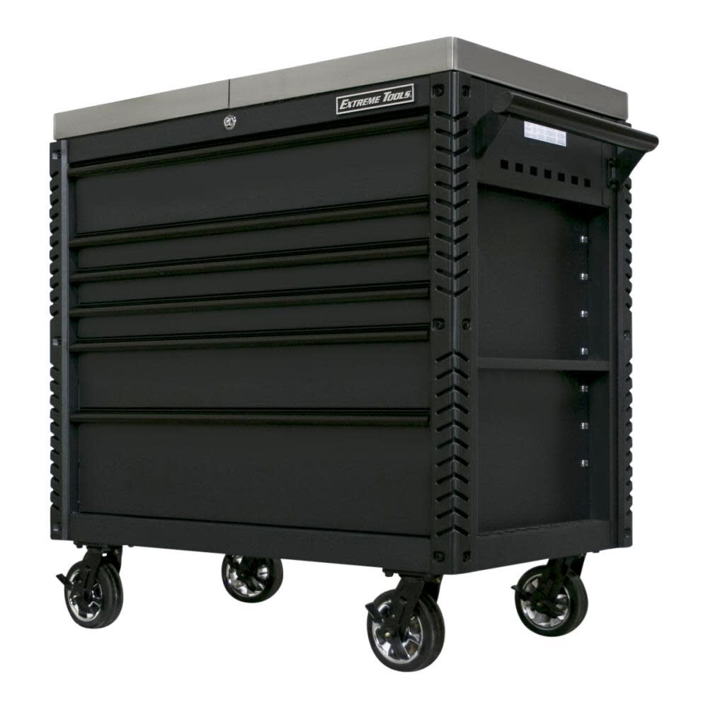 Extreme Tools 41in Tool Cart Matte Black, large image number 1