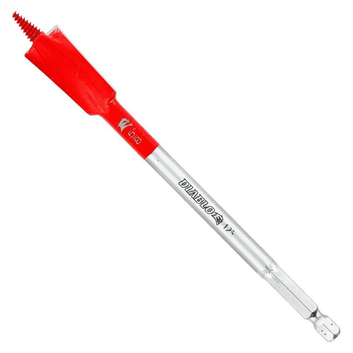 Diablo Tools 5/8in x 6in Demo Demon Spade Bit for Nail Embedded Wood, large image number 0