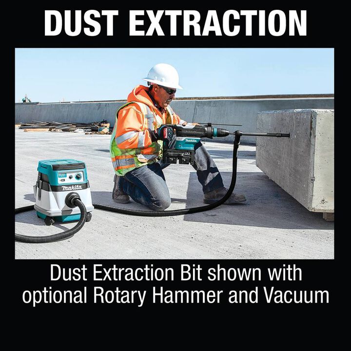 Makita 1in x 24in SDS-MAX Dust Extraction Drill Bit, large image number 6