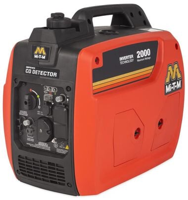 Mi T M 2000 Watt Inverter Generator with CO Detector