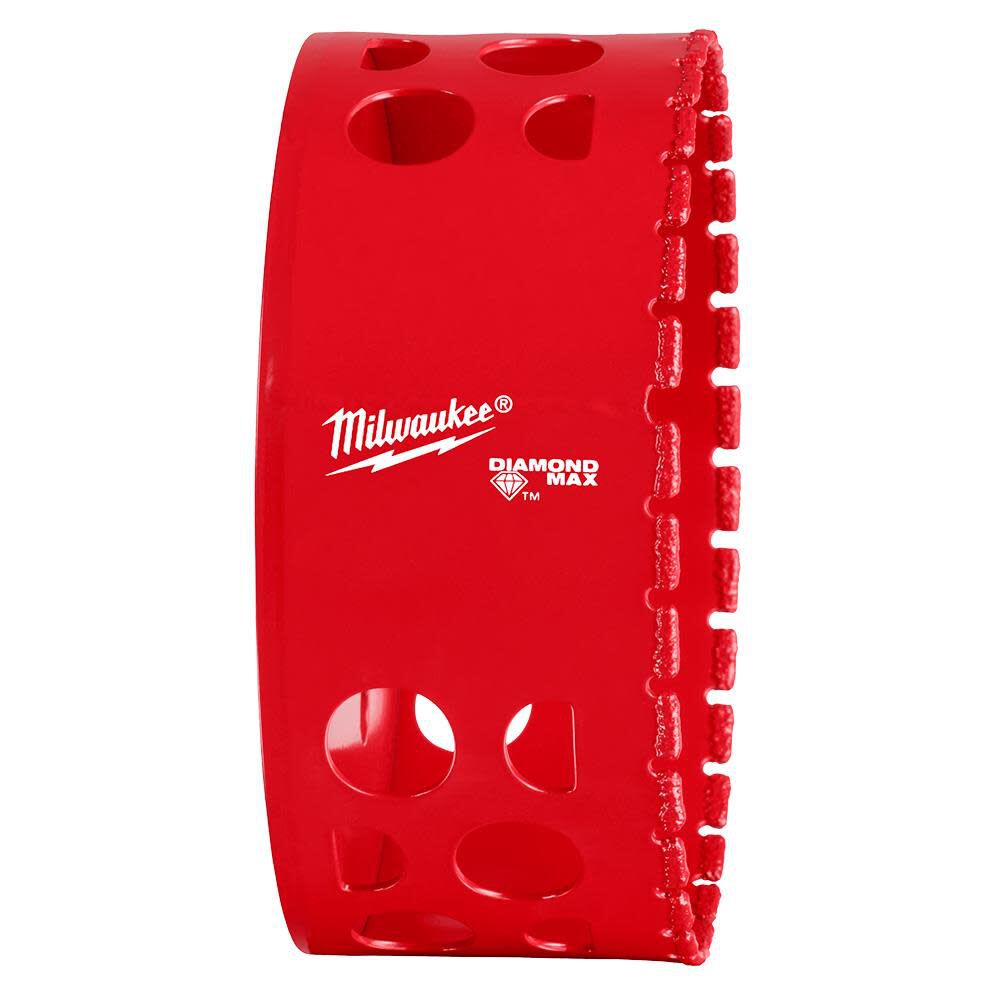 Milwaukee 4 Inch Diamond Max Hole Saw 49-56-5684 - Acme Tools