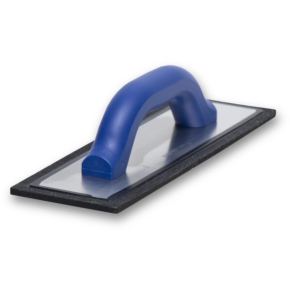 Marshalltown Aluminum Backing Plate Neoprene Float 12in x 4in, large image number 1