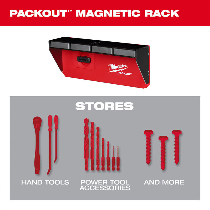 Milwaukee PACKOUT Magnetic Rack, large image number 7