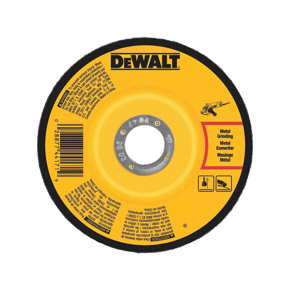 DEWALT 6 In. x 1/4 In. x 7/8 In. Fast Cutting Abrasive, large image number 1
