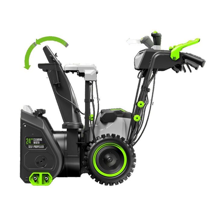EGO 24 in Self-Propelled 2-Stage XP Snow Blower with Peak Power Kit, large image number 2