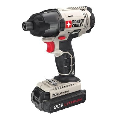 Porter Cable 20-volt 1/4-in Impact Driver Kit, large image number 1