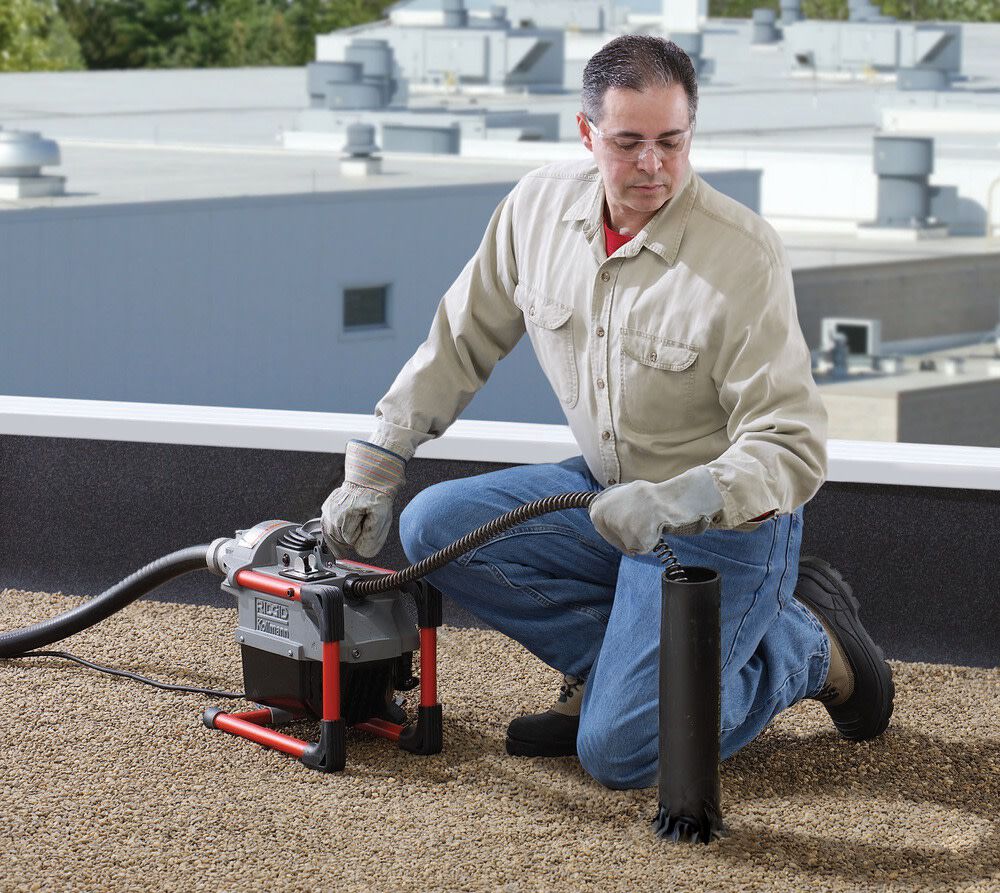 Ridgid sectional hotsell drain cleaning machine