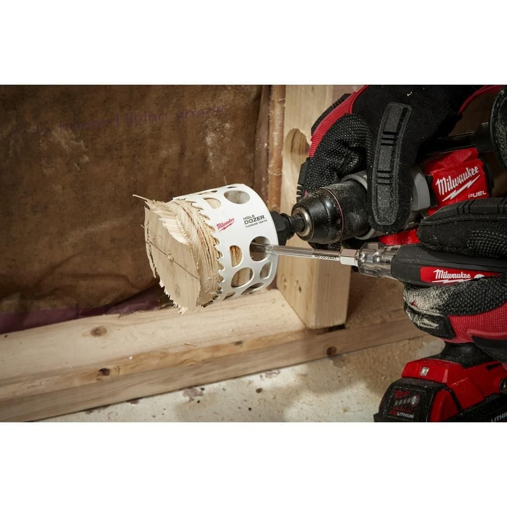 Milwaukee HOLE DOZER with Carbide Teeth Hole Saw 3 1/4inch, large image number 9