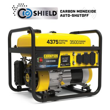 Champion Power Equipment 3500-Watt RV Ready Portable Generator with CO Shield