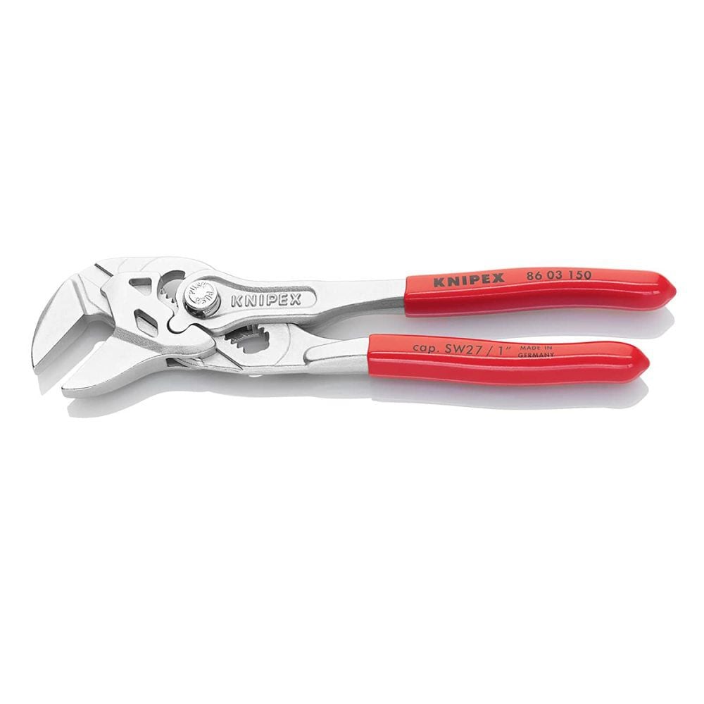 Knipex Pliers Wrench Chrome Plated Head 150mm, large image number 2