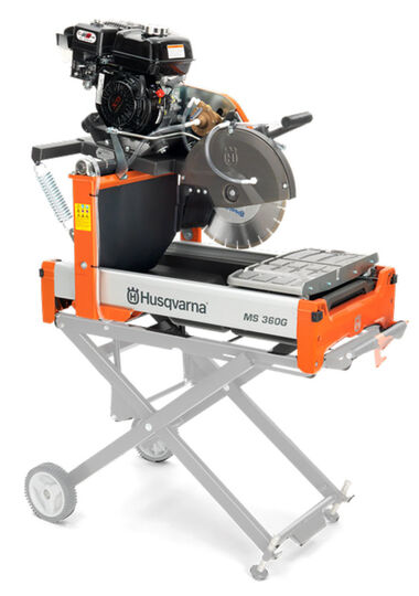 Husqvarna MS 360 G Masonry Block Brick or Pavers Saw 4.8HP Gas