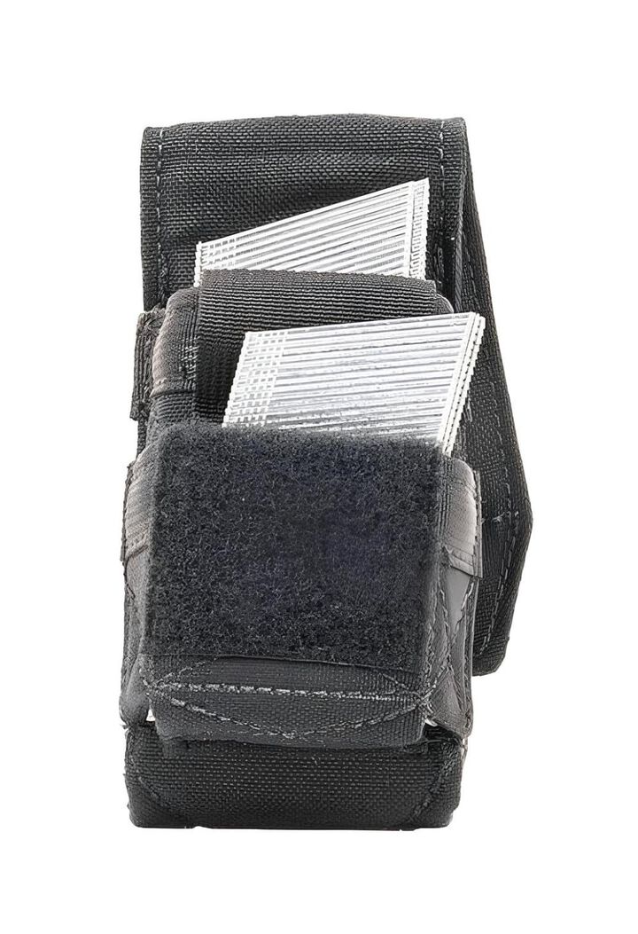 Badger Tool Belts 1000D Foam Padded Nylon Finish Nail Pouch, Black, large image number 4