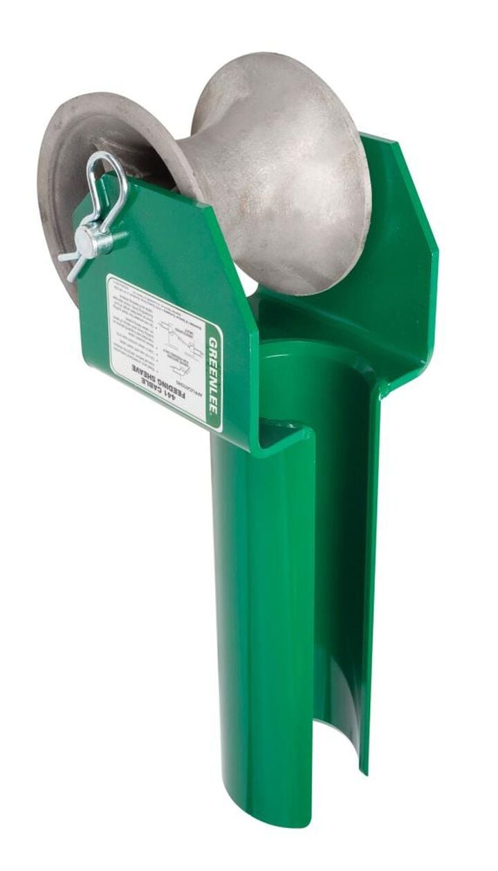 Greenlee Cable Feeding 4in Sheave
