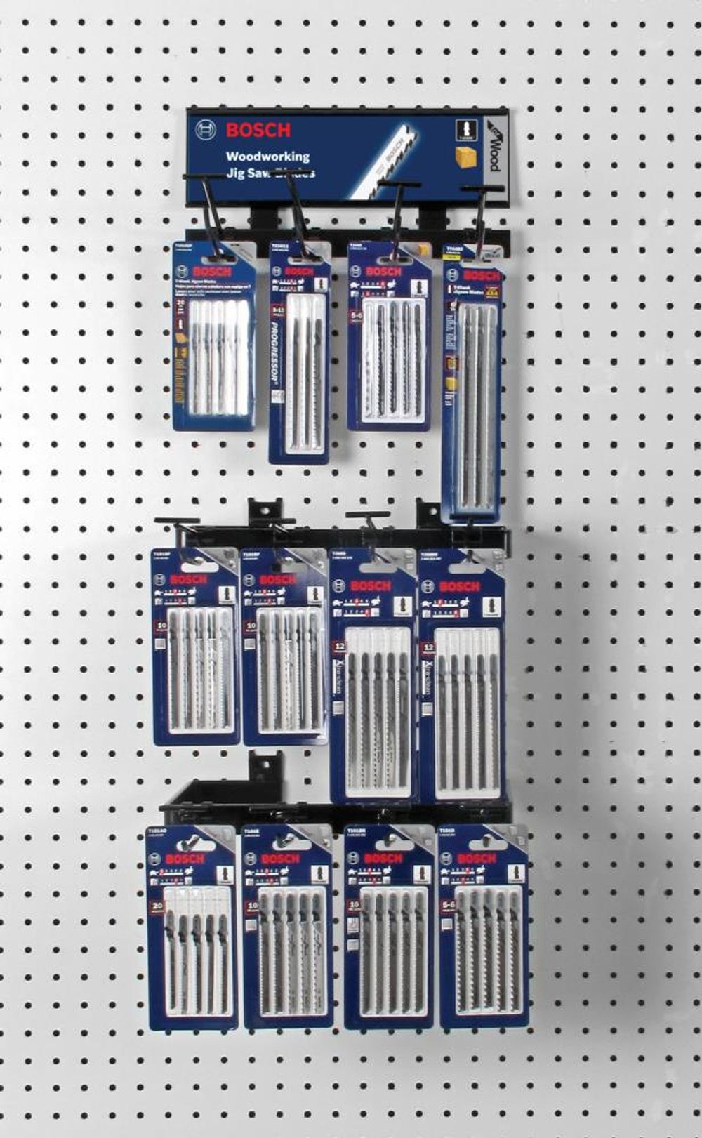 Bosch Jig Saw Blades 5pc 4 5/8in 12 TPI Extra Clean for Wood T Shank, large image number 4