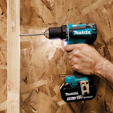Makita 18V LXT Lithium-Ion Brushless Cordless 1/2 in. Driver-Drill Kit (3.0Ah), large image number 3
