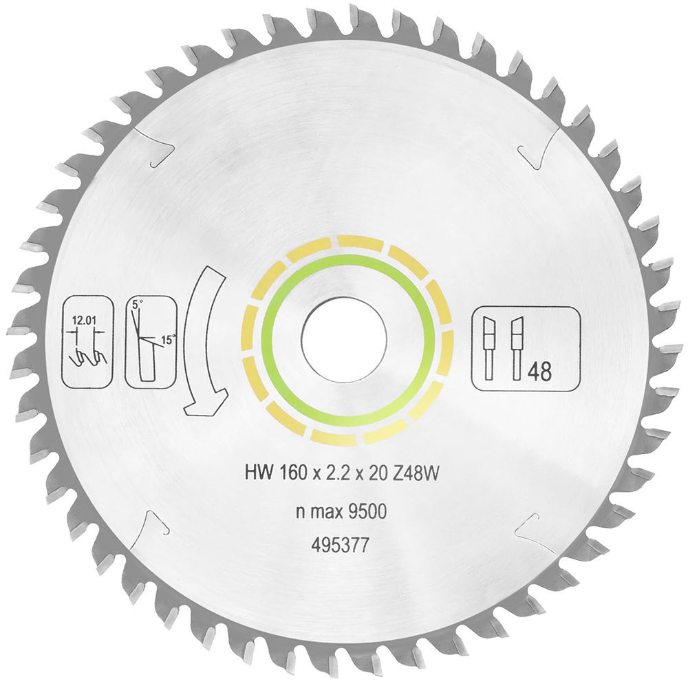 Festool Saw Blade Fine Tooth 48t - 495377
