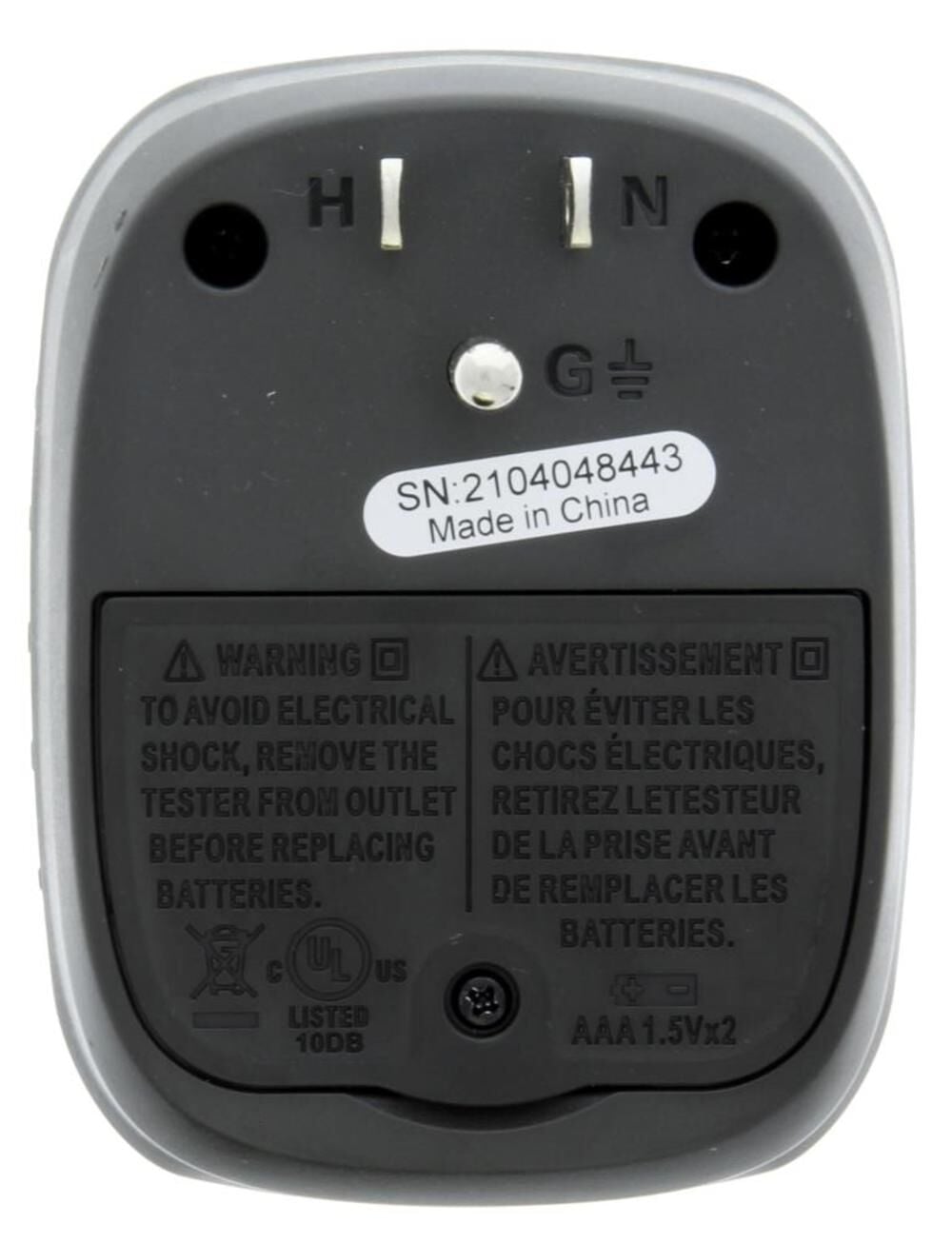 Ideal Industries GFCI Receptacle/Voltage Tester, large image number 2