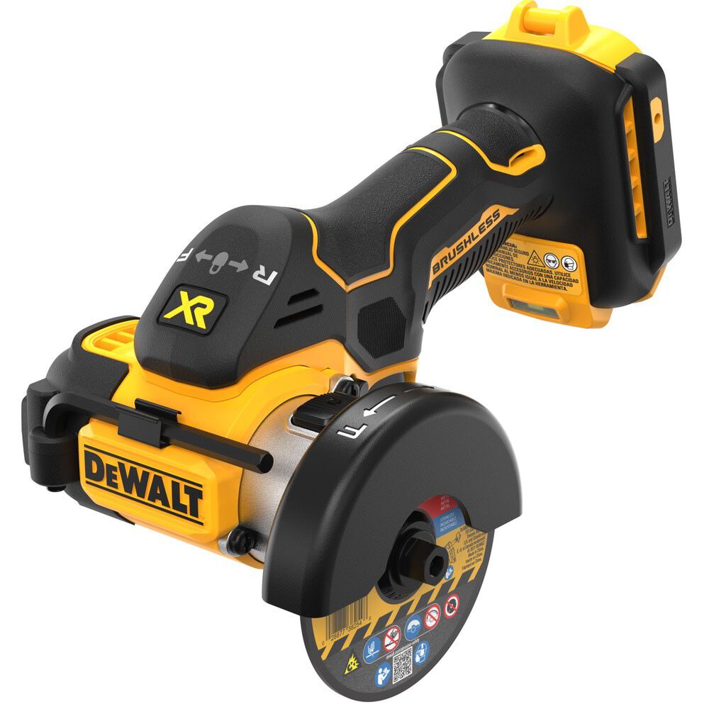 DEWALT 20V MAX 3 Inch Cordless Cut-Off Tool & Battery Pack Bundle, large image number 5
