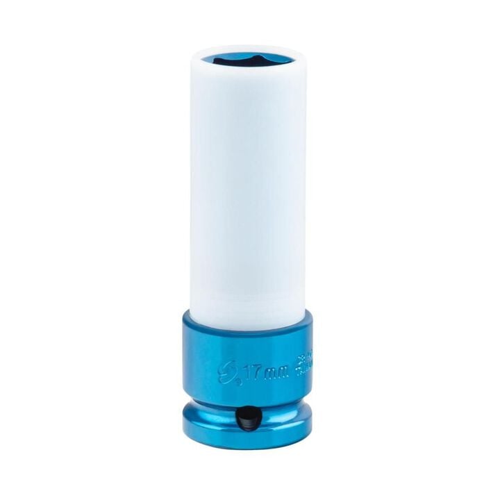 Sunex 1/2 Inch Drive 17mm Extra Thin Wall Wheel Protector Impact Socket, large image number 0
