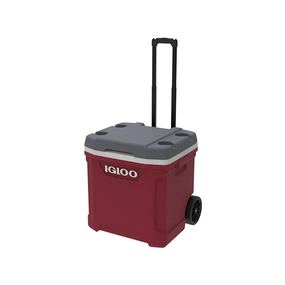 Igloo Latitude 30 Roller Cooler Industrial Red/Meteorite 30qt, large image number 2