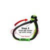 Bubba Rope 3/8 Inch NexGen PRO Gator-Jaw Synthetic Soft Shackle, Blue and Black, small image number 5