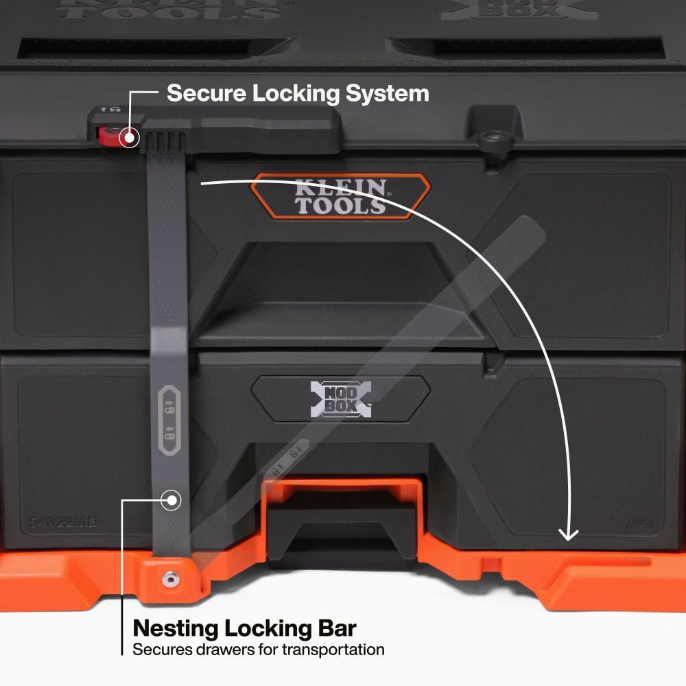 Klein Tools MODbox Two Drawer Toolbox, large image number 4